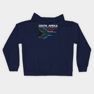 South Africa Flag & Anthem Kids Hoodie